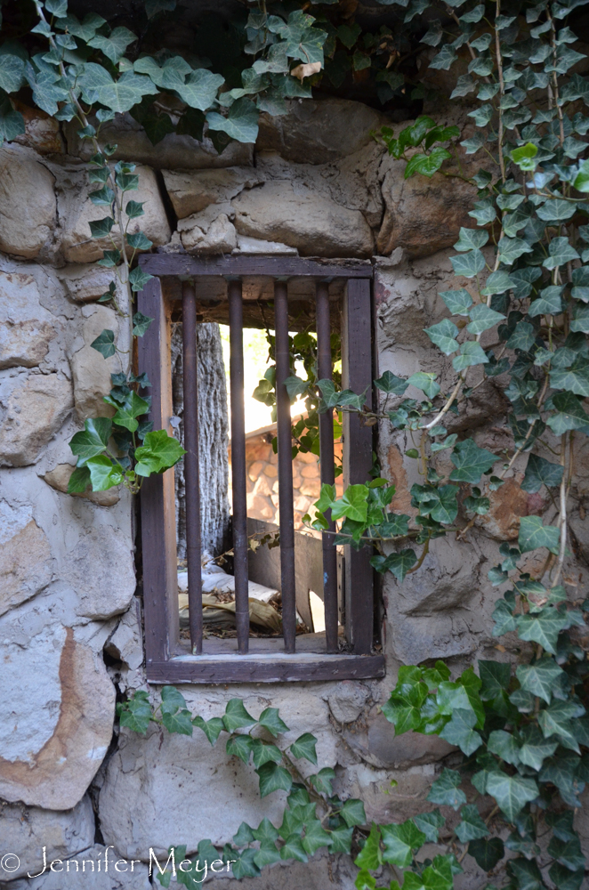 The bars are old Model T axels.