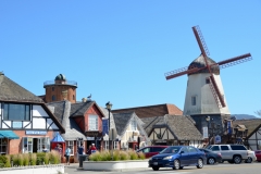The next day, on the way to pick Aly up, we stopped at Solvang.