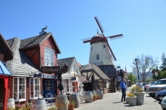 Solvang is a Scandinavian village.