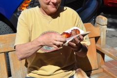 They're like round doughnuts.