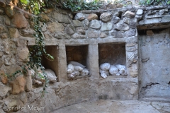 It was built in 191 over a spring to store food in a cool place.