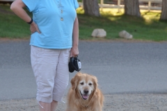 We took a walk around the place before dinner.