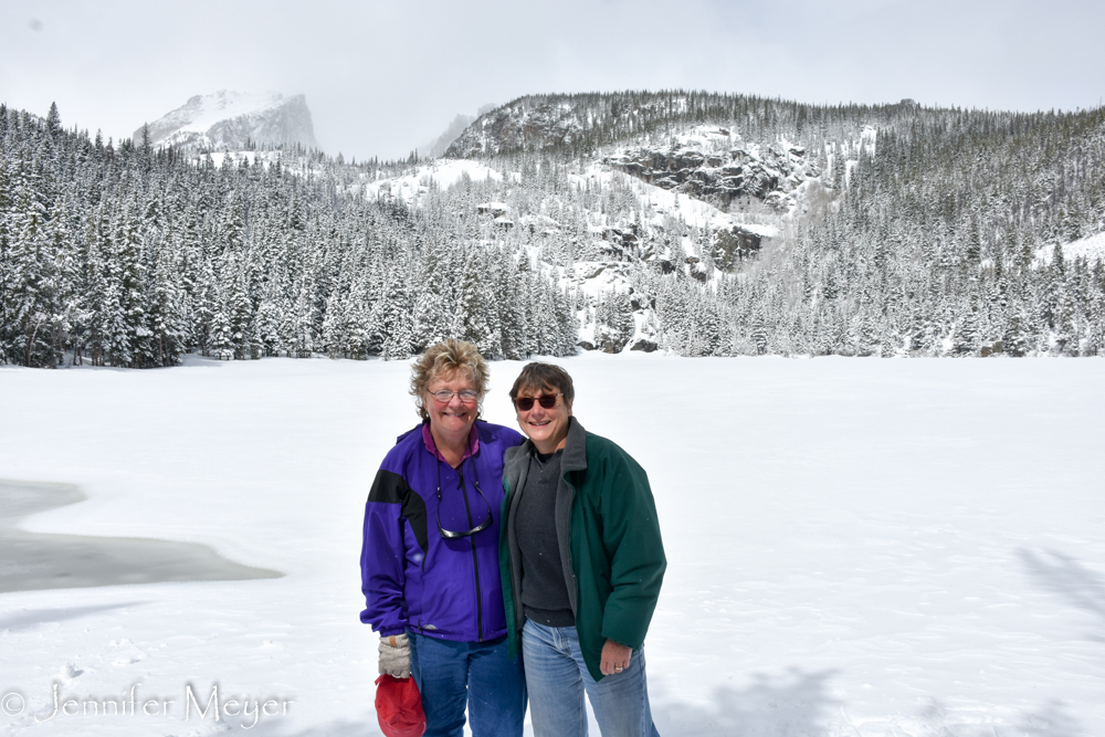 Here we are: in the Rockies!