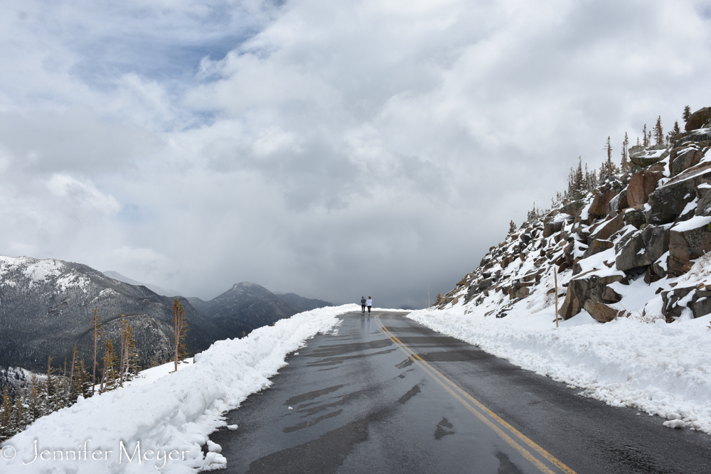 Storm clouds were coming.