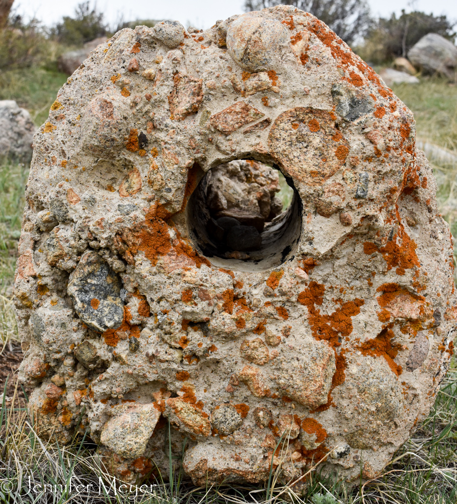 Interesting post anchor in the field.