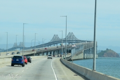 On our drive to Santa Cruz, we drove over the this bridge