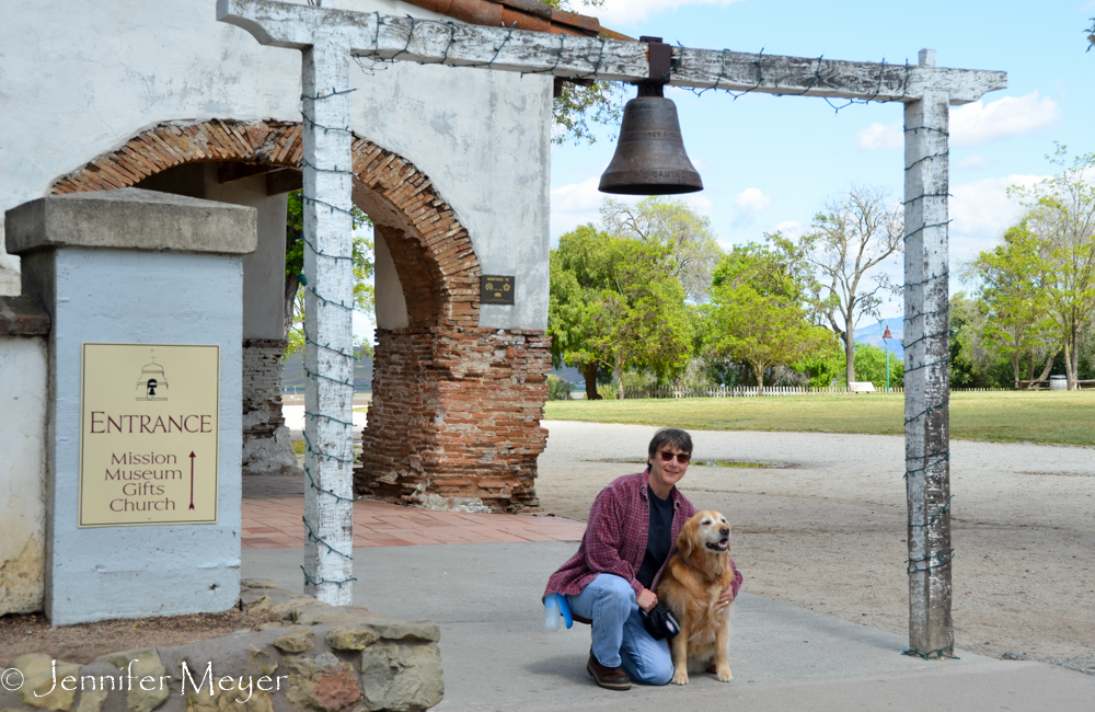 The big draw of this town is the old mission.