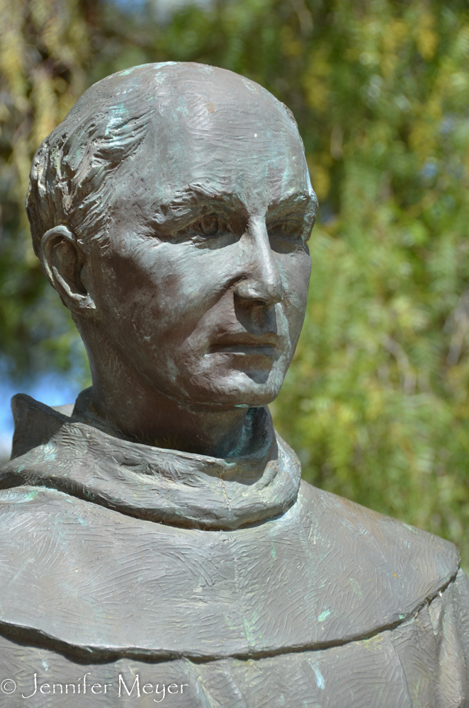 Fray Juniper Serra, founder of the California missions (1713-1784).