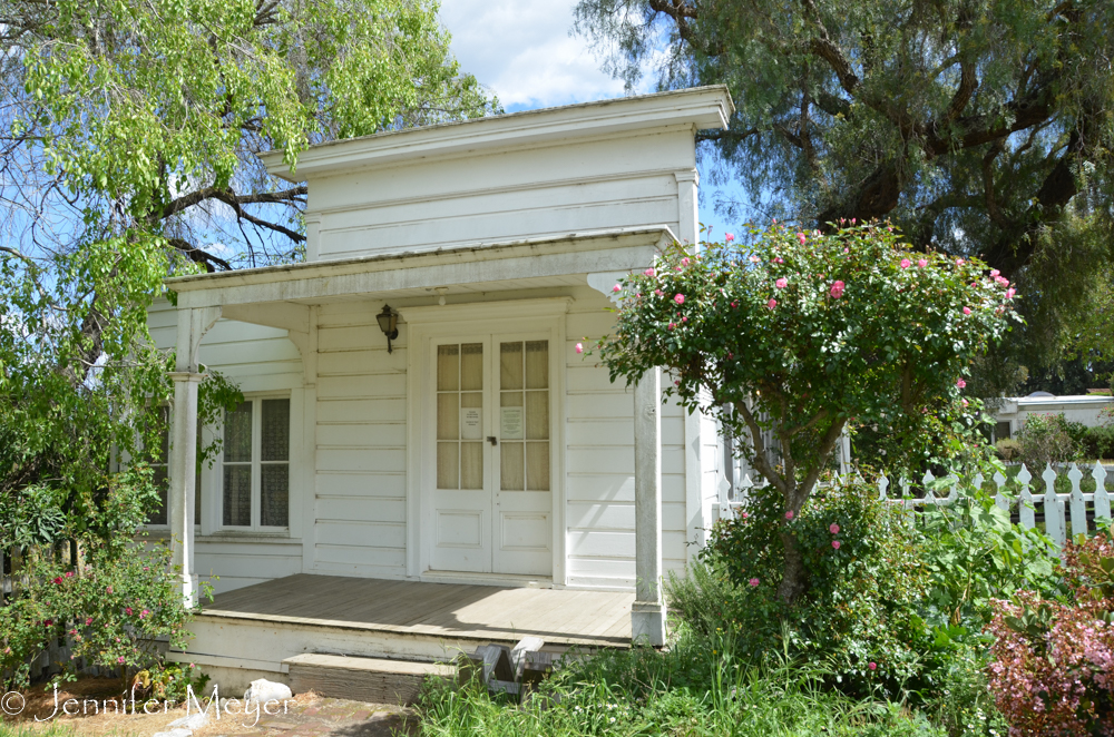 HIstoric house now used for museum workers.