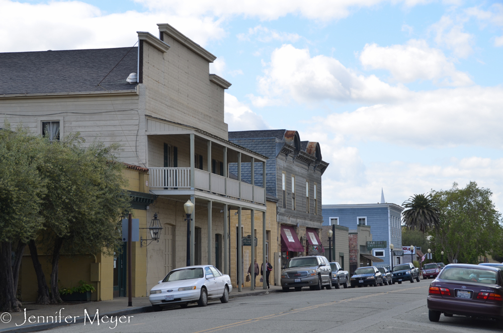 San Juan Bautista is a sweet little town.
