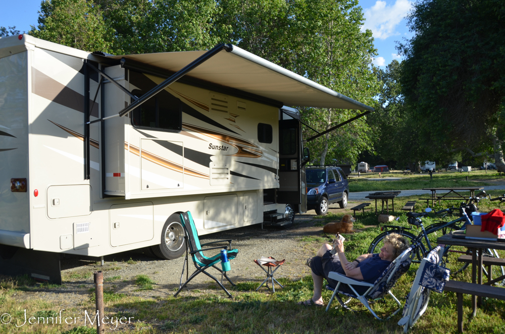 Plenty of time to kick back and enjoy it.