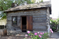 Old settler's cabin.