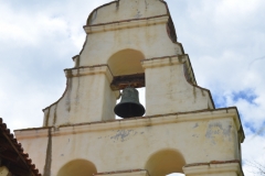 The bell tower was filmed in Hitchcock's "Vertigo."