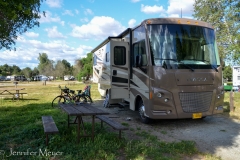 Back at the campground.
