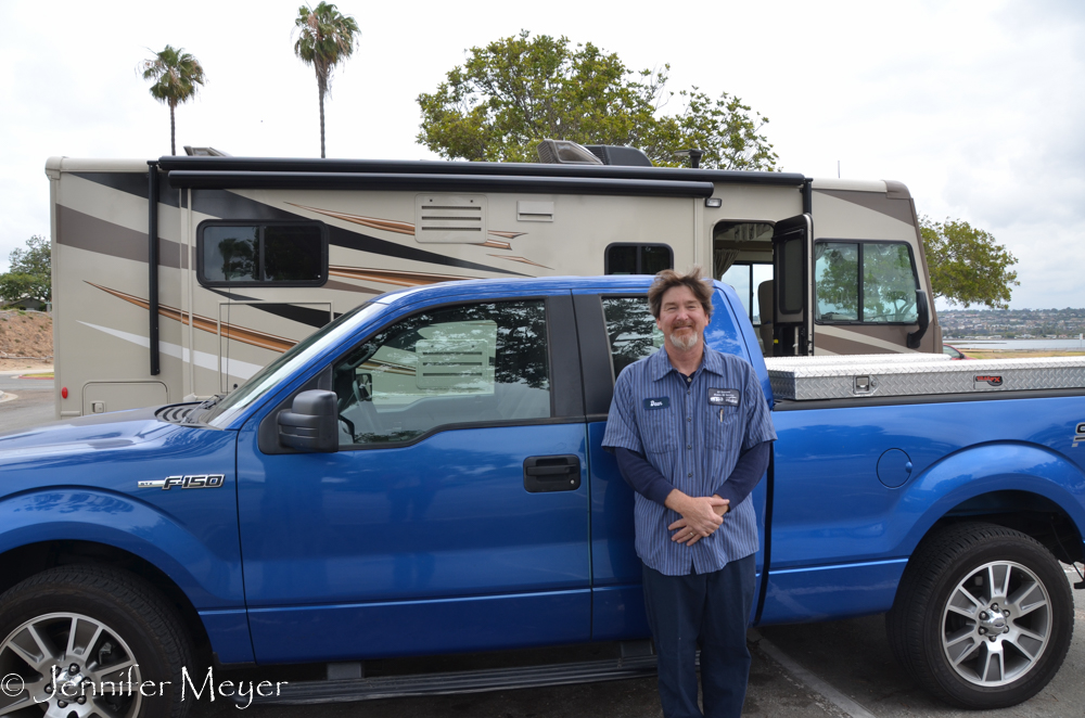 Dean, our RV repair knight.