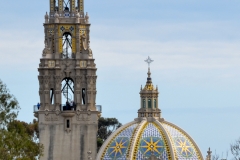 The California Bell Tower and museum were built in 1915 as part of the Panama-California Exposition.