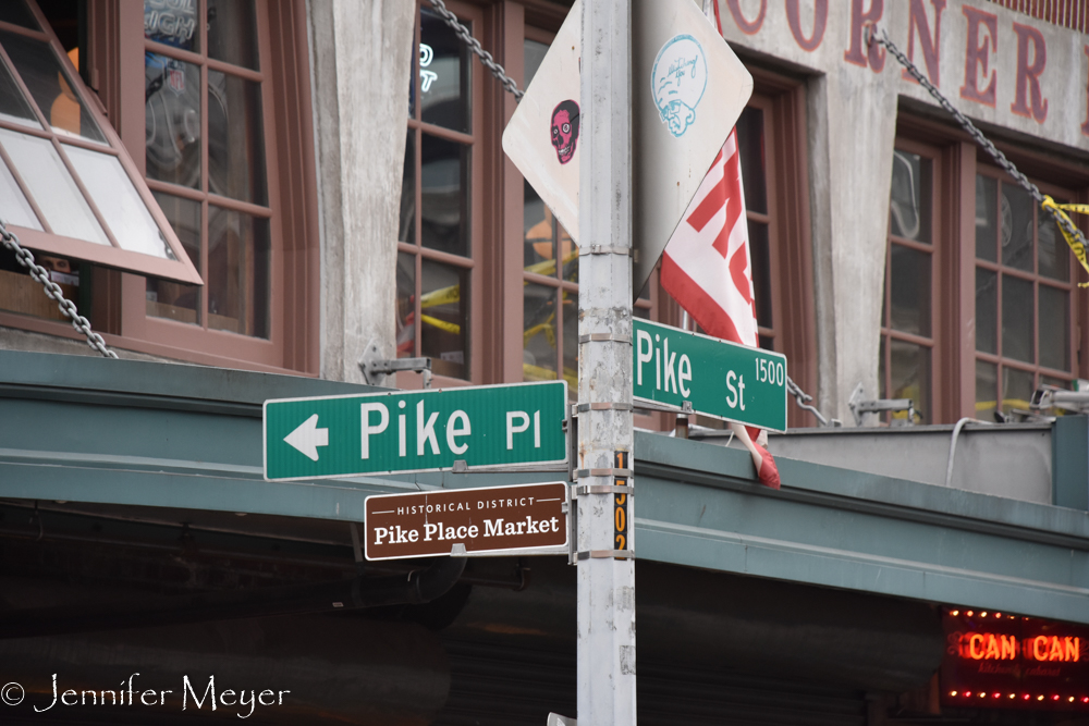Pike Place Market was a must.