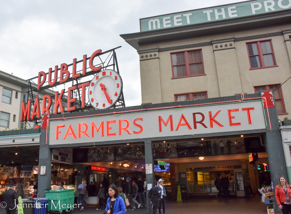 It was starting to shut down at the end of the day.