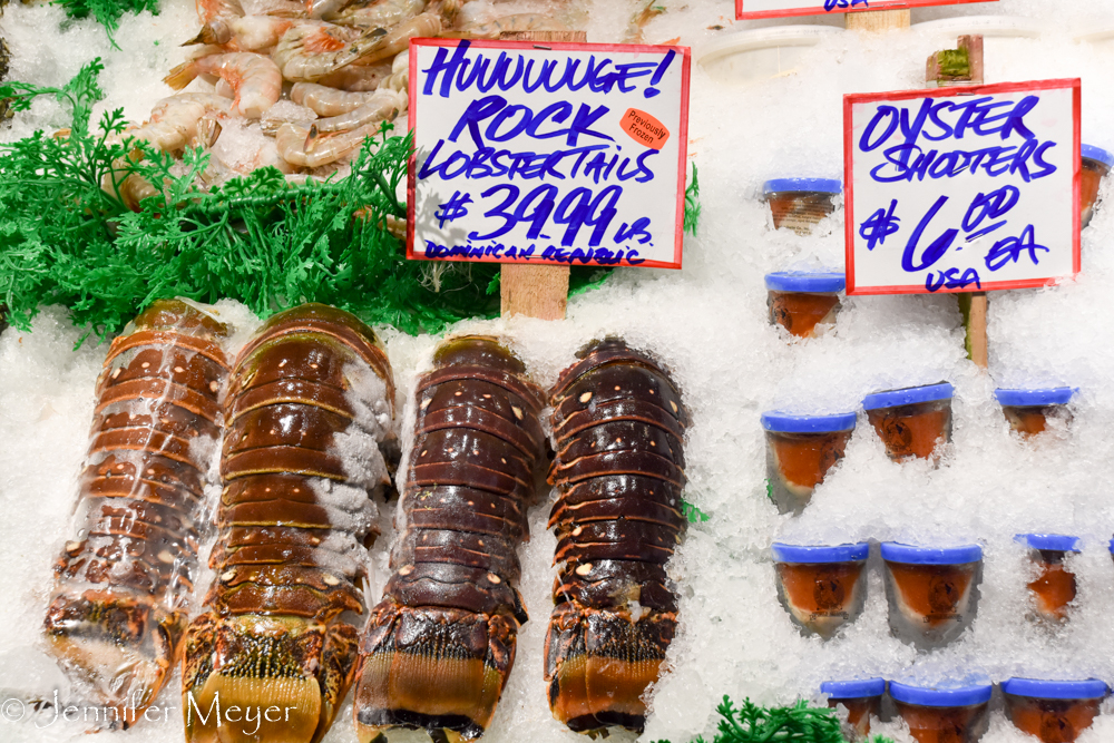 And eye-catching displays.