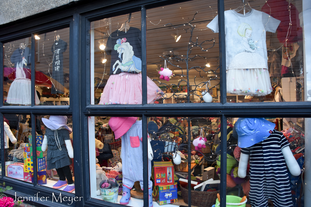 Great kids clothing store.