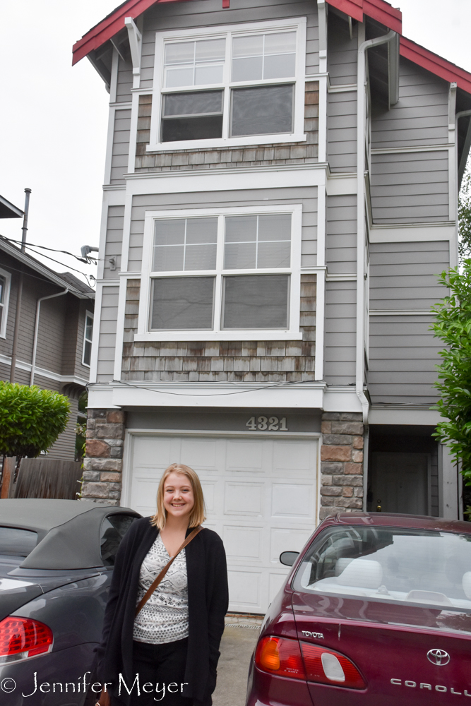 Aly's house in the U District.