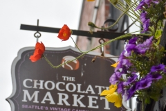 Chocolate market.