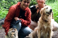 A woman who'd just moved here from New Mexico stopped us for this photo.