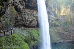 Kate stayed back with Bailey while I walked to the first falls.