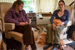 We got back to Bessie and the kids in the late afternoon.