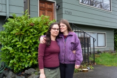 Alethia was working, but we went to dinner with Tobi and Ronan.