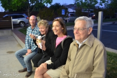 When Beth and Don came, we went out for ice cream.