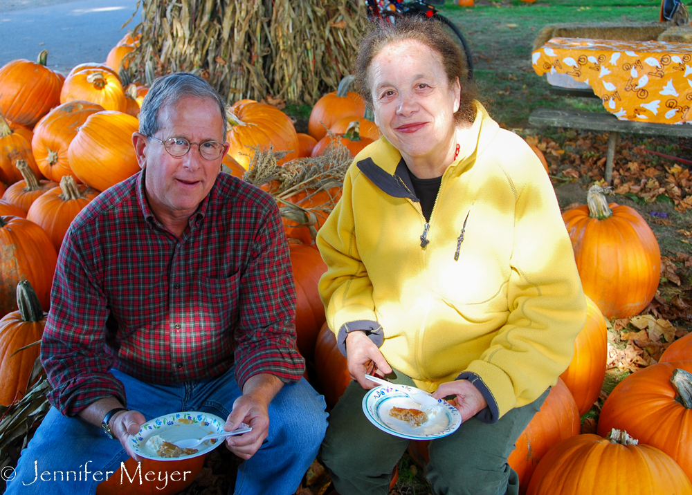 We enjoyed them as neighbors so much.