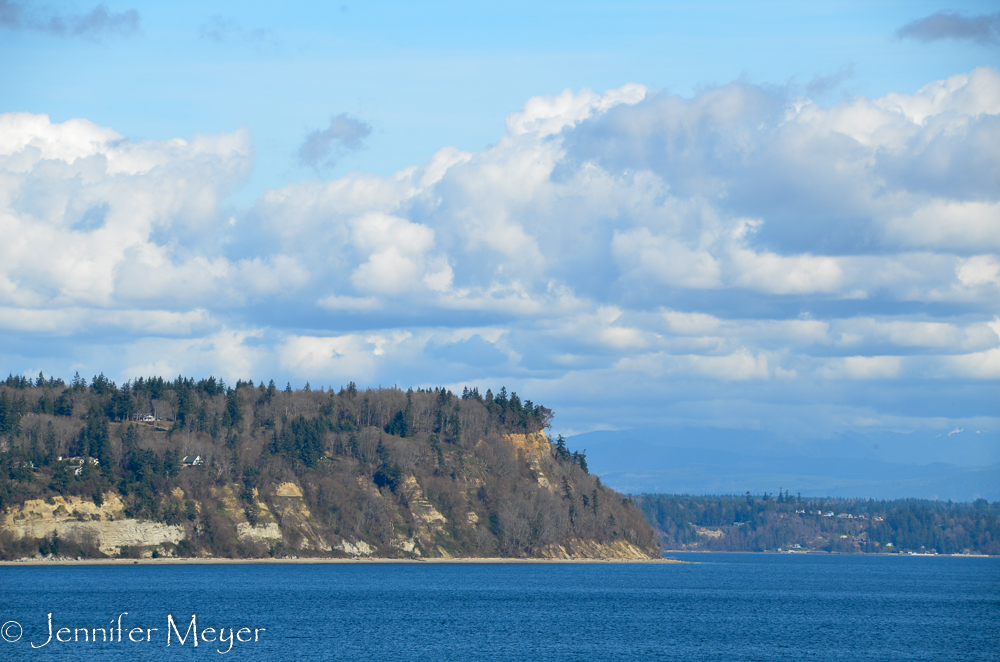 View across the bay.