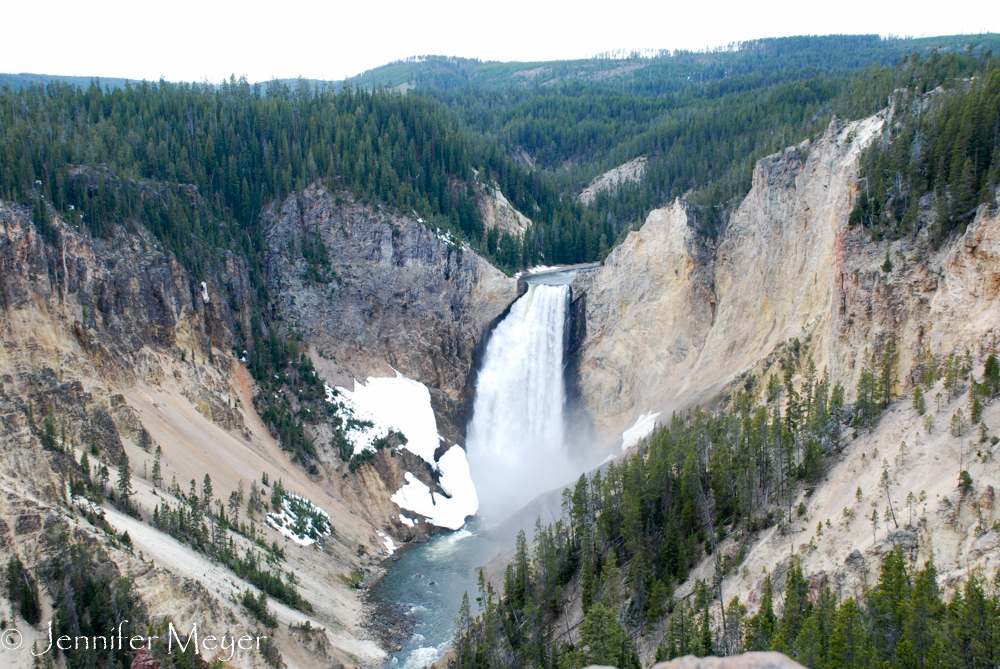 When we'd seen this years ago, there was half the water.