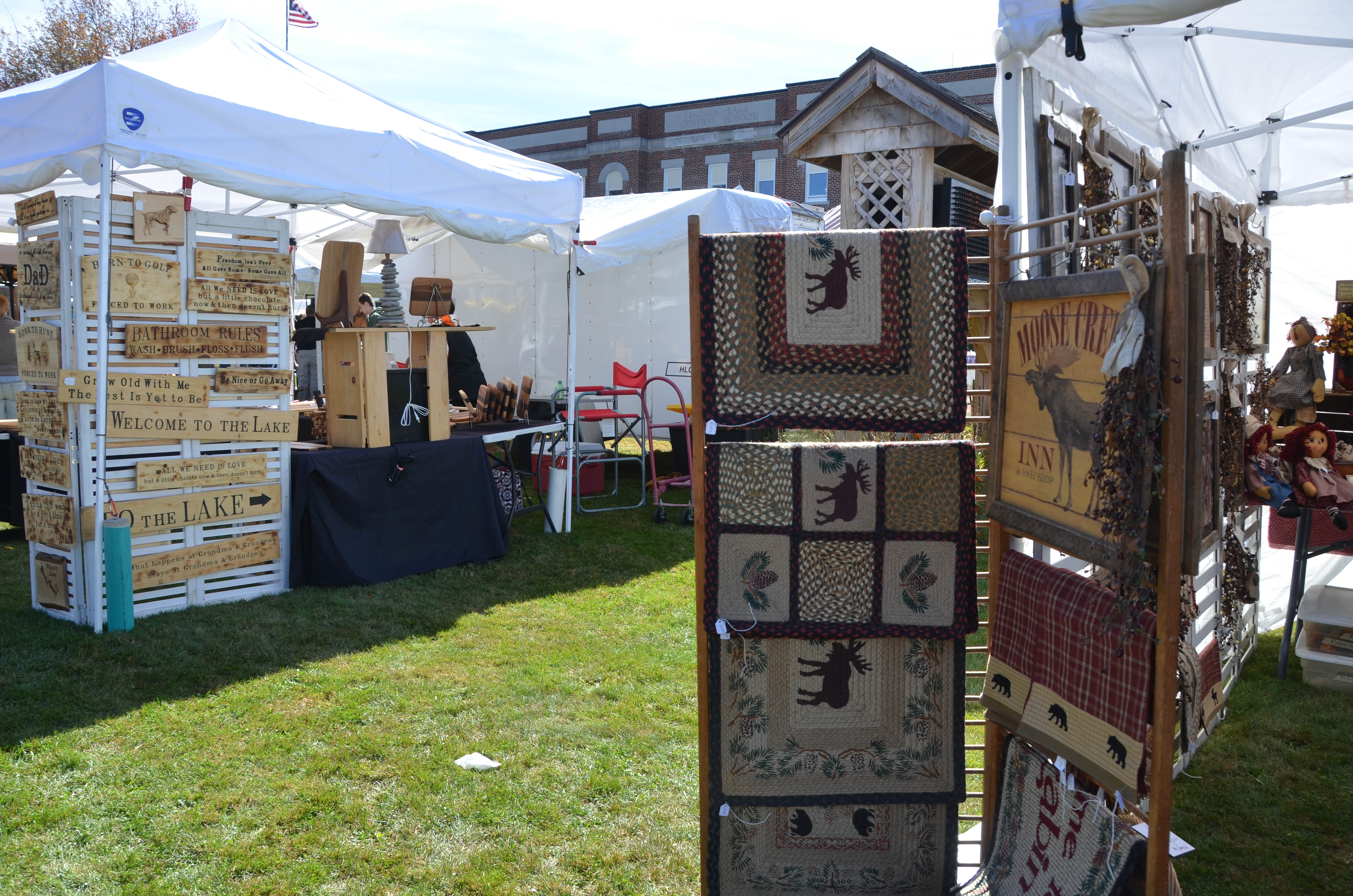 We stopped by the Moose Festival in Indian Lake.