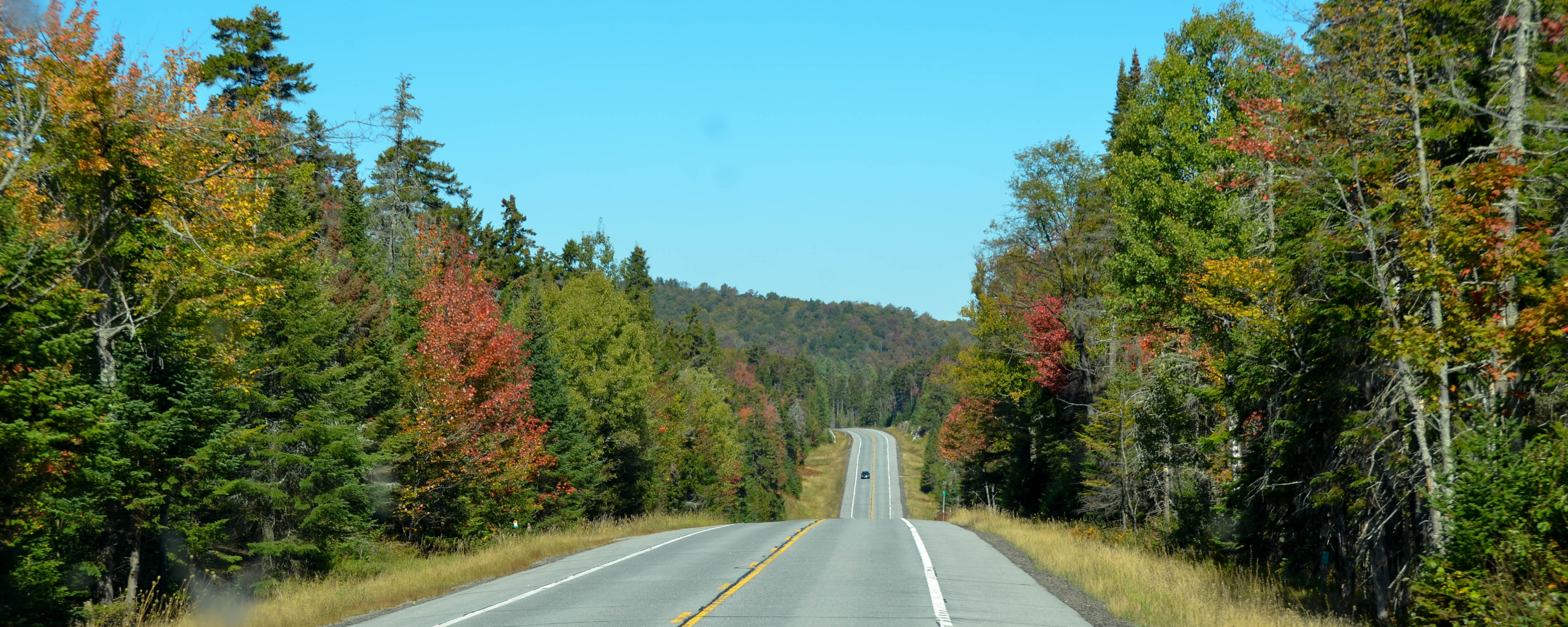 It was a beautiful drive.