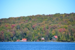 Houses on Indian Lake.