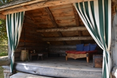 Sample lean-to camp.