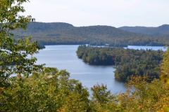 This is Blue Mountain Lake.
