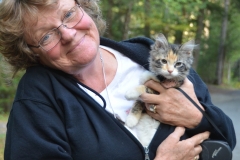 Back at the campsite, Gypsy and Bailey were happy to see us.