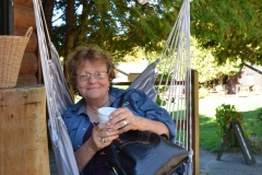 Kate loved this hanging chair.