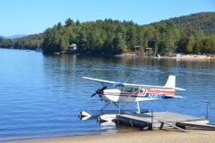Float plane on Long Lake.