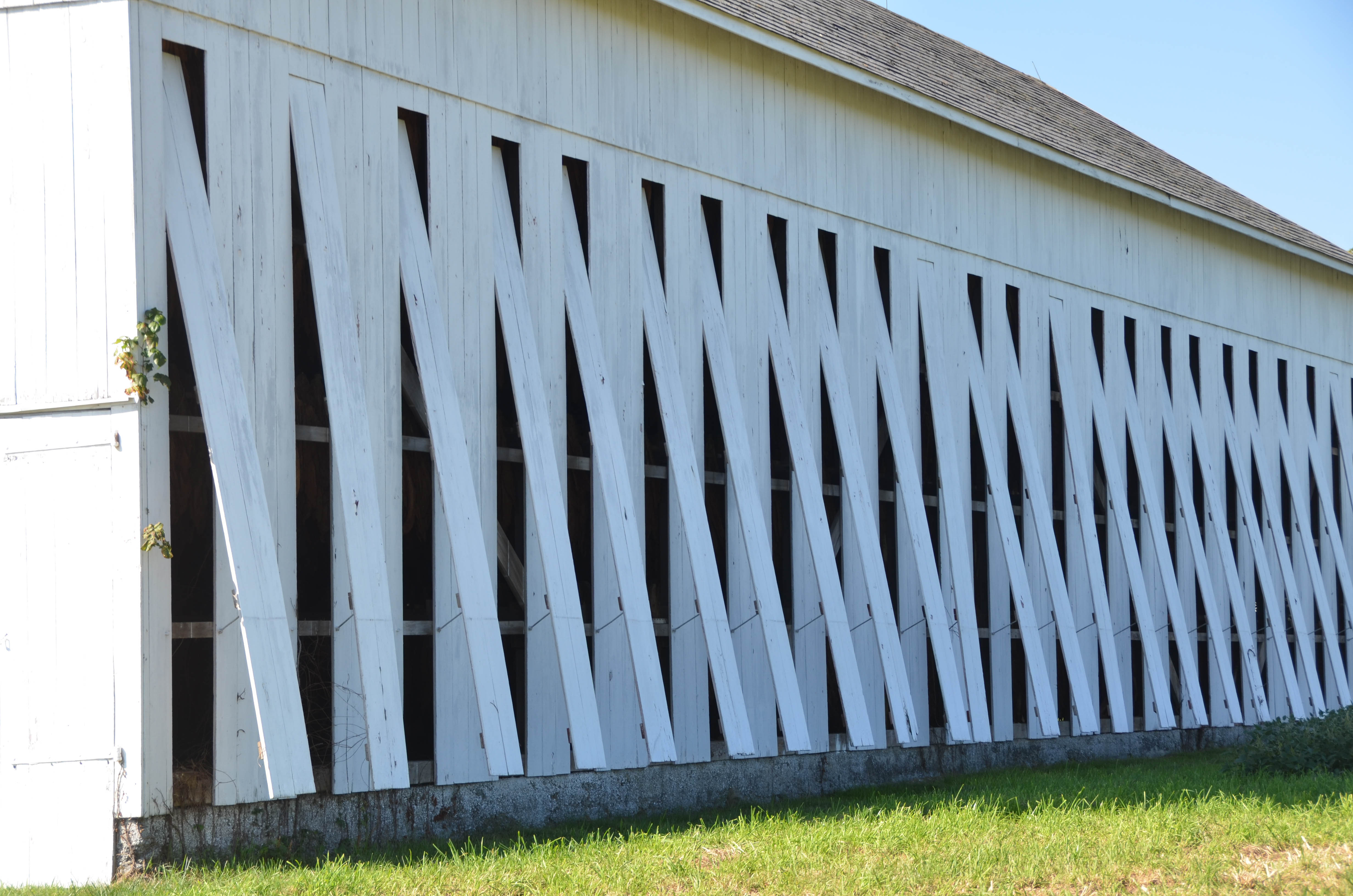 It's for drying tobacco, which Jacob says many just do to subsidize their dairies.