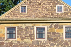 And beautiful stone work on this farm house.