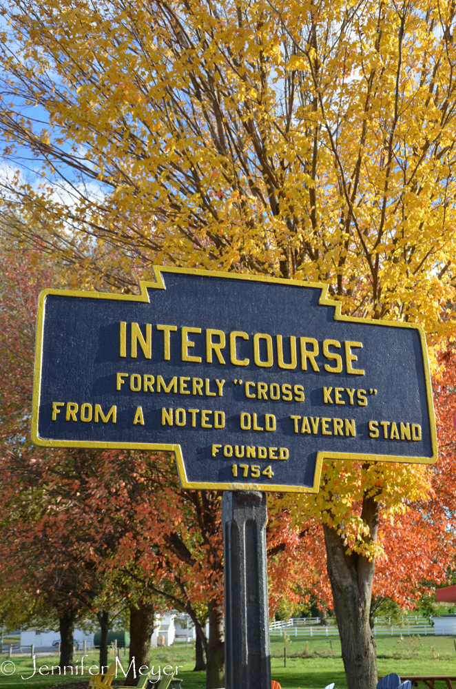 Intercourse is the heart of Amish country in Pennsylvania.