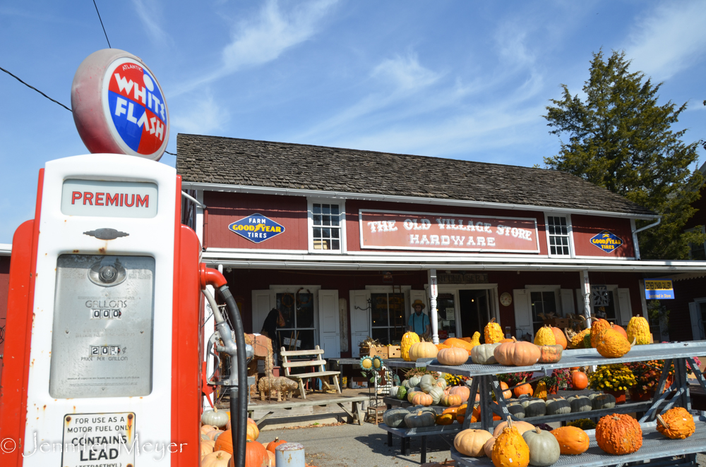 On my bike ride, I stopped at this hardware store.