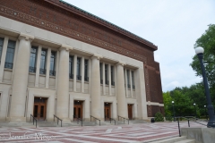 We walked around campus a bit. This is Hill Auditorium.