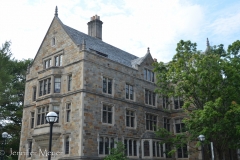 We stopped by the Law School campus.