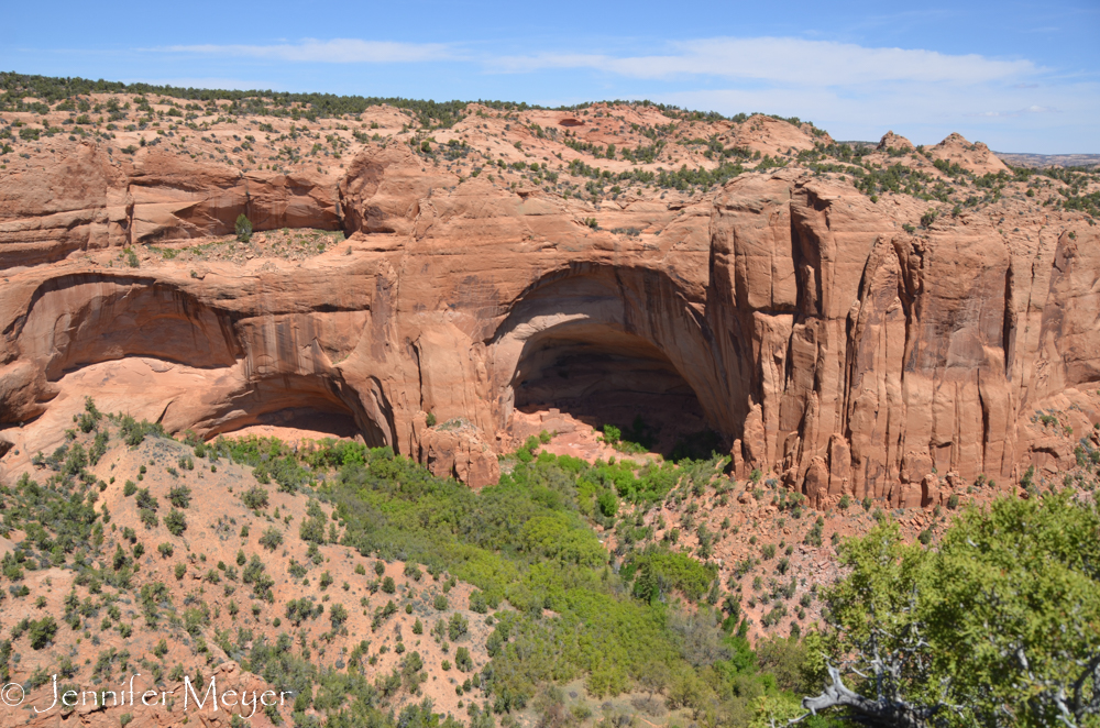 The monument caverns.