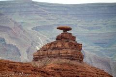 Mexican Hat Rock.